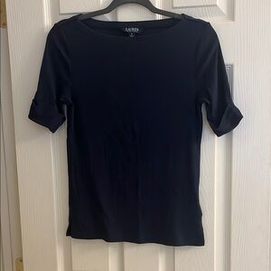Ralph Lauren Blue Fitted Short Sleeve T-Shirt